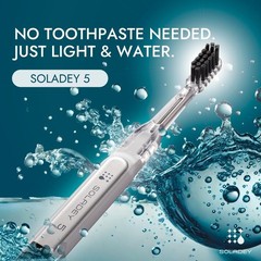 Soladey5 Ionic Toothbrush Blue Solar Titanium Dioxide