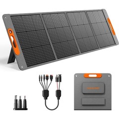 200W Portable Solar Panel Charger Foldable with ETFE 24% High Efficiency IP65