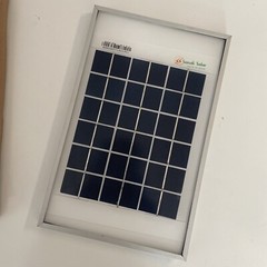 SonaliSolar USA 5W 6V HIGH QUALITY polycrystalline Solar Panel aluminum frame