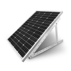 Adjustable Solar Panel Tilt Mount Brackets Kit for 100W-200W Off-Grid RV Roof Bo