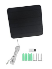 Monocrystalline Silicon Solar Panel for Ring Video Doorbell 5V 1A Output
