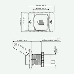 Scanstrut SC-USB-F4