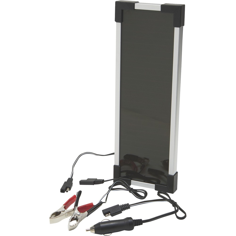Nature Power Amorphous Solar Panel Battery Maintainer Kit, 2 Watts, Model# 14002
