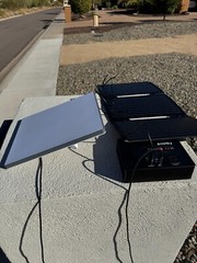 Portable Power Station Solar Generator Panel Power Bank Outlet Camping Emergency