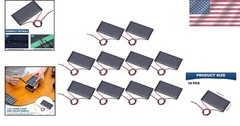 Compact Polycrystalline Solar Panels – 10 Pcs 1.5V 0.24W for Easy Installation