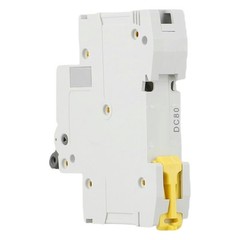 Reliable 1P Circuit Breaker with Multiple Current Options for Safety Use