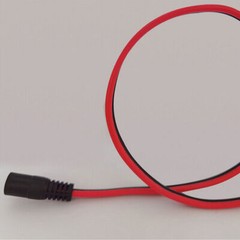 60CM SAE to DC Female Solar Cable 14AWG Battery Charging Cable for Solar Panel
