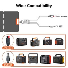 200W Foldable Portable Waterproof Solar Charger Panel for Outdoor Travel