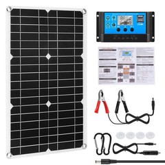 400 Watts Solar Panel Kit 100A 12V Battery Charger w/ Controller RV Boat Caravan