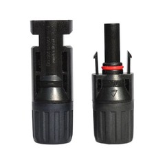 Free Shipping 400 200 100 10 Pcs Solar Connector PV Plug 1000V DC 30A