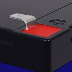 Mighty Max 12V 12AH GEL F2 Battery Compatible with Solar Power Banks – 4 Pack