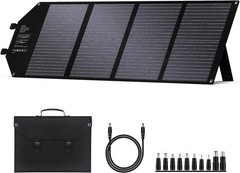 Foldable Solar Charger with Multiple Ports