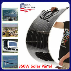 350W 18V Flexible Solar Panel Module Battery Charger Car Outdoor RV Marine