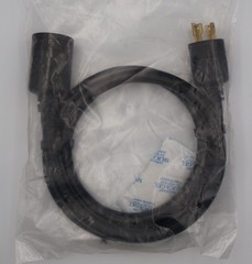 ECOFLOW – NEMA L14-30R to L14-30P Generator Cord – 4.92ft (1.5m) – NEW Open Box