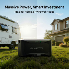 BLUETTI B500K 5120Wh Power Station Smart Expansion Battery for Apex 300 Backup