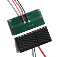 5V 50mA solar panel with wire, solar dropper board rechargeable 3.6V battery