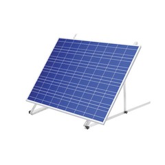 41”, 45” Solar Panel RV Tilt Mount Brackets Roof Flat Surface Adjustable Frame