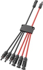 Solar Connectors Y Branch Parallel Adapter Cable Wire Plug Tool for Solar Panel