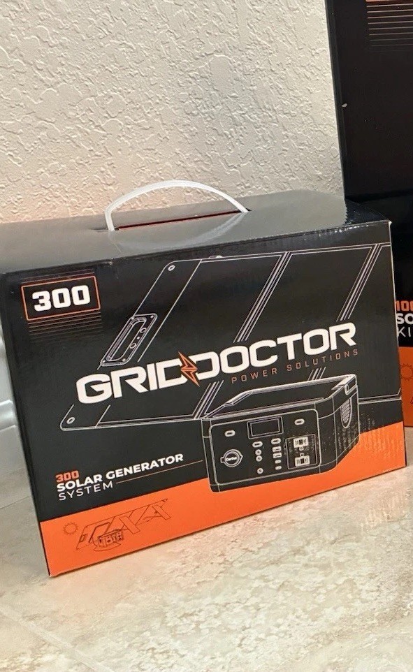 GRID DOCTOR 300 SOLAR GENERATOR – BRAND NEW