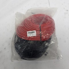 Uimoso Solar Panel Wire 100 ft Black and Red 10 AWG Tinned Copper Cable