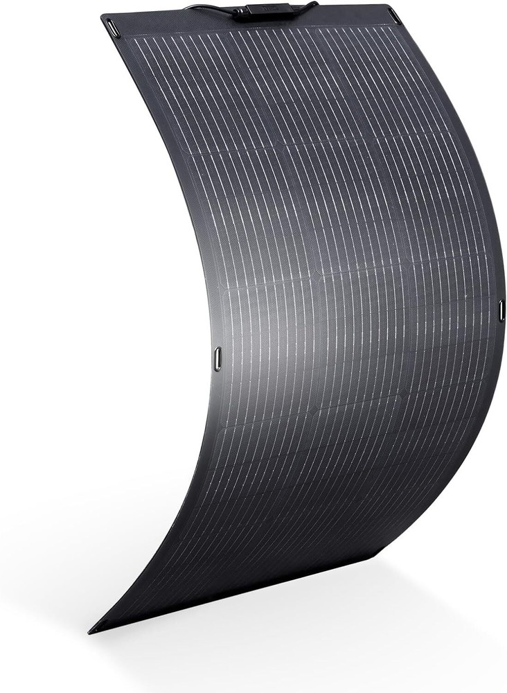 ALLPOWERS Flexible Solar Panel 100W IP68 Monocrystalline for Power Station Boat