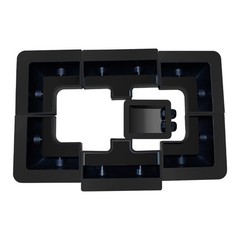 Top Roof Solar Panel Mounting Fixing Bracket Kit Wire Box ABS Supporting Holder