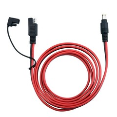 14AWG 6FT DC 8mm Male to SAE Connector Adapter for Efficient Solar Charging