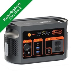 FlashFish E103 Portable Power Station 300W 179Wh Solar Generators Refurbished