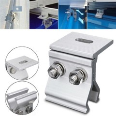 1/4Pcs Solar Panel Bracket Fixing Clamp Mounting Bracket Bracket For Roof New