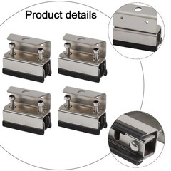 Rooftop Stability Bracket Set in Stainless Steel for RV and Yacht Cargo