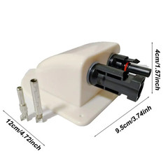 RV Double Wire Entry Gland Box Solar Panel Roof Wire Entry Gland Box Cable Motor