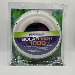 Sunforce Solar Vent 1000 For Campers Boats Greenhouse Port-a-potty Solar RV