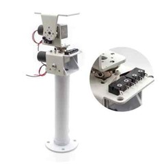 DC Dual-axis Gimbal Solar Tracking Robotics Large Payload High Torque All-metal