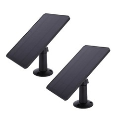 2Pcs 10W Solar Panel Fit For Security Camera Wireless Outdoor 360 Degree
