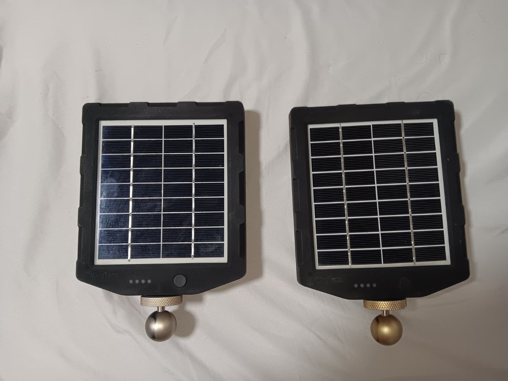 Solar Panel Wing home 12V/1A 6V/1.5A, for parts (see description)