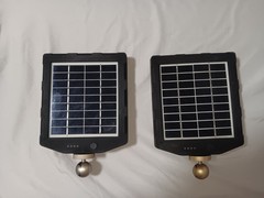 Solar Panel Wing home 12V/1A 6V/1.5A, for parts (see description)
