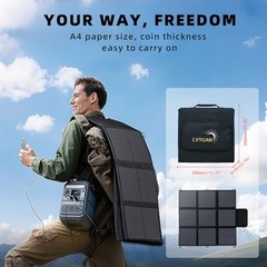 20V Foldable Pillow-Sized Solar Panel IP65 200W Portable Solar Panel