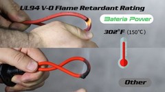 25Ft 10AWG Solar Extension Cable XT60 Adapter for LiFePO4 Battery & Power Statio