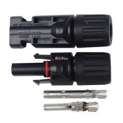 10Pairs For MC4 1000V 30A Male Female Wire PV Solar Panel Cable Connector Set US