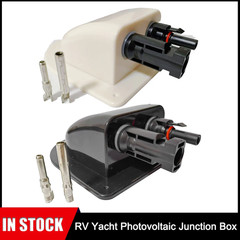 RV Double Wire Entry Gland Box Solar Panel Roof Wire Entry Gland Box Cable Motor