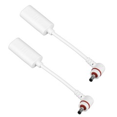 2pcs USB-C to Barrel Plug Adapter, USB C & DC3.5 Adapter Connect Jack Solar Pane