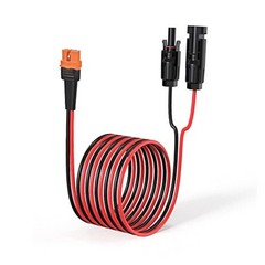12AWG Solar to XT60i Cable 2 10 25 35 50 75 10FT 12AWG Solar to XT60i Cable