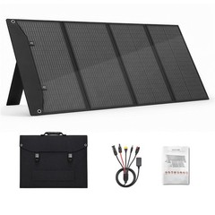 200W Portable Folding Solar Panel Charger Power Station IPX4 for RV Camping Home