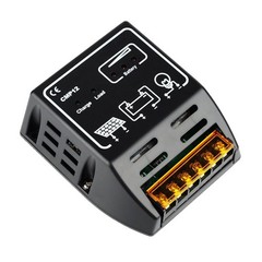 12 V Solar Voltage Regulator Controller Charge Photovoltaic Controllers