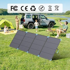 400W 220W 110W Portable Foldable Solar Panel Bifacial for Power Station Outdoor