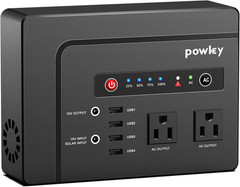 200W Portable Power Station – Solar Generator with AC/USB/DC Outputs for Camping