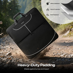 Solar Panel Carrying Case Compatible with Jackery Solarsaga 100W/200W for 2 Fold