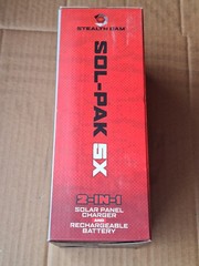 Stealth Cam SOL-PAK 5X 12V USB-C Solar Panel Charger Pack for Trail Camera
