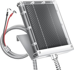 12V Solar Panel for Deer Feeder: 1.7W Waterproof Solar Battery Charger with