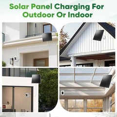 Complete Solar Panel System for Ring Cameras – 5W & Adjustable Mount